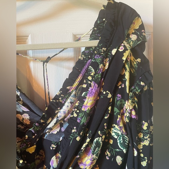 For Love & Lemons Molly wrap crop top EUC - Picture 8 of 8